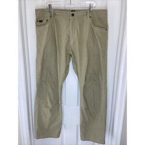 KUHL Revolver Men's40x30 Beige Pant Vtg Patina Dye Outdoor Casual/ Hiking /Work.